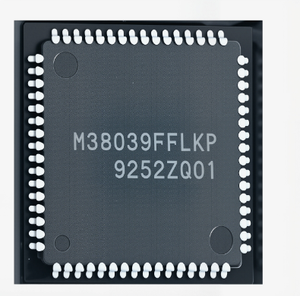 เรเนซาส์ M38039FFLKP # ไมโครคอมพิวเตอร์ชิปเดี่ยว 8 บิต U0, กลุ่ม M16C/20, แพ็คเกจ 64-LQFP - Product Image 1