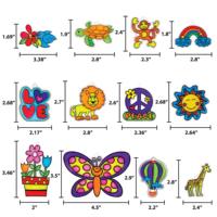 Kit de loisirs créatifs attrape-soleil graffiti à peindre, décoration de fenêtre suspendue, jouets d'activités quotidiennes pour enfants, ensemble de papeterie DIY