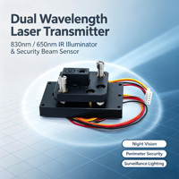 Module laser à double longueur d'onde 830nm 650nm pour éclairage supplémentaire de vision nocturne