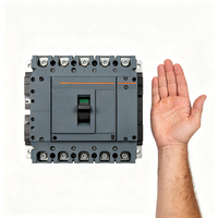 Commutateur de transfert automatique (ATS) 400A 4P pour générateur, 400V triphasé, commutateur de commutation double alimentation pour l'industrie lourde