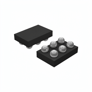 Composant de puces électroniques 6 WFBGA, WLBGA Gestion de l'alimentation (PMIC) MAX18002AWT+T Distributeur agréé - Product Image 1