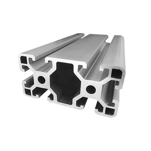 Công nghiệp nhôm hồ sơ tiêu chuẩn Châu Âu 4080l nhôm hồ sơ khung thiết bị nhôm hồ sơ 40*80 Ống Vuông - Product Image 3