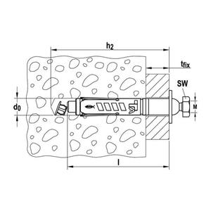 Fischer TA M-BP genleşme çapaları-emniyet vidası (50 adet) - Product Image 4