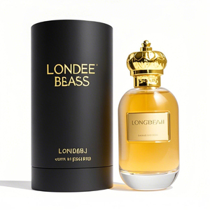 Wholesale Round Perfume <b>Spray</b> <b>Bottle</b> <b>Empty</b> Crimp Cylinder Clear White Cap 100ml Glass Perfume <b>Bottle</b> with Tube Box - Product Image 3
