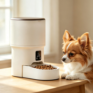 Wifi Enabled Automatic Pet <b>Feeder</b> With Camera Smart Pet <b>Feeder</b> Automatic Pet <b>Feeder</b> For Household Pets - Product Image 1