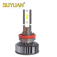 Lampu LED Mobil 6800lm H1 H3 H7 H8 H11 HB3 HB4 9012 dengan Chip FOB