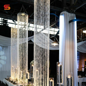 SMOOTH Crytal Beaded <strong>Top</strong> Circle Ceiling Decor <strong>Wedding</strong> Indoor Villa Decorations Romantic Banquet Hall <strong>Wedding</strong> - Product Image 3