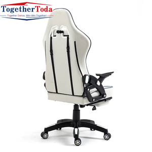 Chaise de jeu ergonomique de luxe à dossier haut personnalisable, inclinable et avec appuie-tête réglable, idéale pour les longues sessions de jeu - Product Image 5