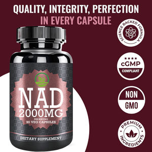 OEM Best-seller Capsules NAD + végétariennes favorisant la fatigue du métabolisme énergétique Type de supplément à base de plantes à supprimer - Product Image 4