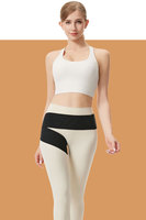 Leggings de yoga pour femmes avec soutien intégré des hanches, pantalon stabilisateur en maille respirante, logo personnalisé, vente en gros