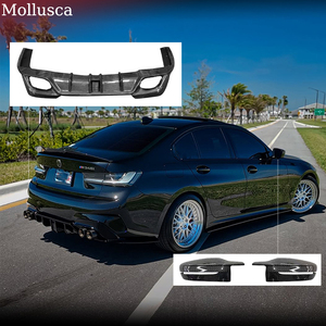 Kit de Modificación de Fibra de Carbono para BMW Serie 3 G20 Estilo Early Stage: Lip Delantero, Difusor Trasero, Faldones Laterales, Spoiler y Parrilla Delantera - Product Image 3