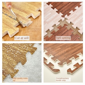 <span class=keywords><strong>Tapis</strong></span> de sol en <span class=keywords><strong>mousse</strong></span> de grain de bois de grande surface Anti-chute Tatami <span class=keywords><strong>tapis</strong></span> de sol domestique pour la chambre des enfants soulagement du Stress lapin - Product Image 3