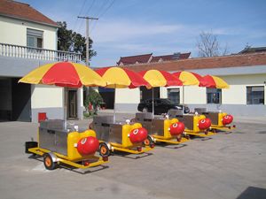 Carrito de Hot Dogs de Acero Inoxidable / Vaporizador de Hot Dogs en Venta, Suministro de Fábrica YITUO - Product Image 3
