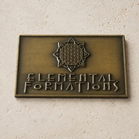 Plaque en laiton Antique gravé sur mesure, sac de meubles, étiquette en Plaque métallique