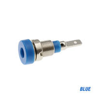 Bornier de prise banane 2MM femelle Jack électrique pur cuivre isolé bornier de puissance trou de test 10A 30V-60V