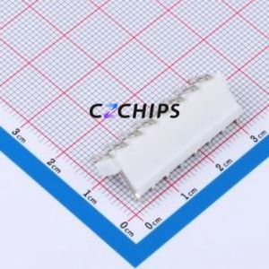 ZX-VH3.96-8PWZ Wire-to-Board Pin Header Bent Lead Through Hole,P=3.96mm Connector 1x8P 3.96mm Right Angle Insert VH - Product Image 2