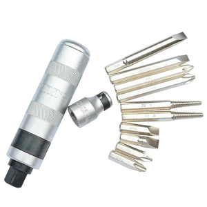 Set di Cacciaviti a Impatto, Kit Cacciavite a <span class=keywords><strong>Impulsi</strong></span>, Impugnatura per Trapano a Percussione, Manico Resistente - Product Image 2