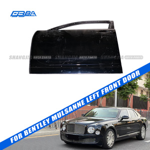 Puerta delantera izquierda original usada OE 3Y5831051 de aluminio negro para Bentley Mulsanne 2010–2020. - Product Image 2