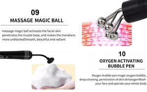 Facial Microdermabrasion SKin <b>Scrubber</b> Aqua Oxygen Jet Peel Hydrodermabrasion Hydro Microcurrent Facial Machine - Product Image 5