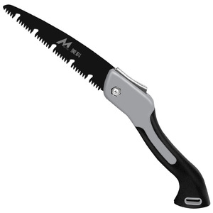 Sierra de mano plegable pequeña para el hogar, sierra de jardín para árboles frutales, sierra de mano para exteriores, sierra para cortar madera, herramienta rápida para cortar madera. - Product Image 1