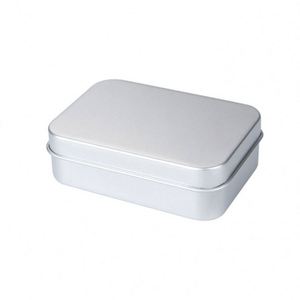 Custom Logo Portable Drain Layer Aluminium Tin Soap Box <b>Empty</b> Container Tin Soap Case <b>Boxes</b> Travel Soap Holder - Product Image 4