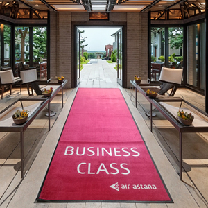 Cổ điển trong nhà/ngoài trời nhập cửa tầng Mat có thể giặt hoa thảm cao su với logo cho nhà và sân golf - Product Image 2