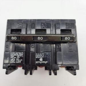 B380ตัดวงจร80A 240 V <span class=keywords><strong>3</strong></span> P ใช้สีดำ80 Amp 240 Volt <span class=keywords><strong>3</strong></span> PLE BL PLC ตัวควบคุมการเขียนโปรแกรมแบบใหม่ดั้งเดิม - Product Image 1