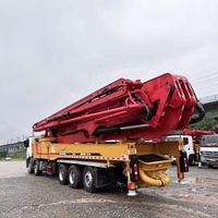 Camions pompe à béton d'occasion Putzmeister 36m 46m 51m 63m 70m Mercedes Actros 4141 Diesel Euro 5 Chine