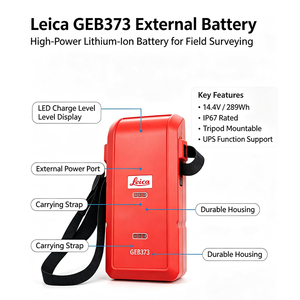 Batterie externe Leica GEB70 GEB171 GEB371 NiMH Li-ion haute capacité longue durée pour station totale, pack de remplacement pour instrument de topographie - Product Image 2