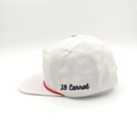 Gorra Snapback Deportiva Ajustable de 5 Paneles con Visera Plana, Bordado a Mano Personalizado con Logotipo Richardson 256 Oxford Dobby Rope Blank, Diseño de Leopardo