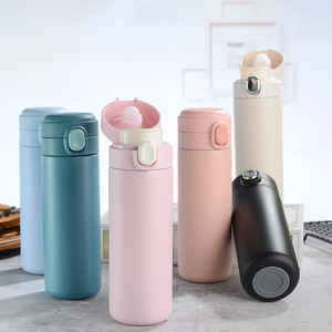 Stainless Steel Flip-top <b>Flask</b> Customized 320ml 420ml Classical Sport Insulated Vacuum <b>Flask</b> - Product Image 1