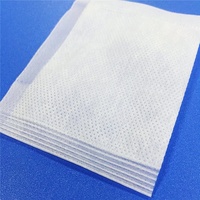 Sacs de remplissage de poudre respirants, style uni à pois, thermocollés, non-tissés, scellables à la chaleur, pour emballage déshydratant et sachets d'arôme, 50% PE + 50% PET