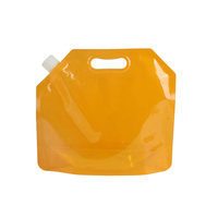 Sachet Doypack personnalisé de qualité alimentaire 5L 10L, pour liquides, avec poignée, portable pour l'extérieur, pour le stockage d'eau