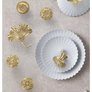Modern Silver Cupboard Closet <strong>Dresser</strong> Drawer Pulls Hammered Handles Brass <strong>Knob</strong> <strong>for</strong> Cabinets Textured Spheroidal Hardware - Product Image 6