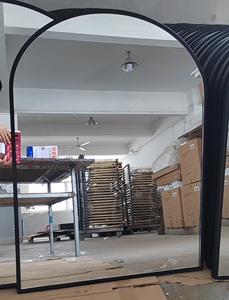 80*100Cmsuperior Chất Lượng Hấp Phụ 60X90X2Cm Vòm Tường Gương Độc Đáo Hình Trang Trí Nội Thất Lớn Vàng Vòm Gương - Product Image 4