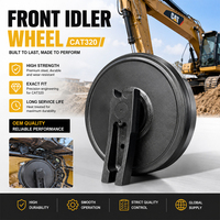 Ensemble de roue d'entraînement avant de remplacement fiable pour pelle sur chenilles Caterpillar CAT320, vente en gros