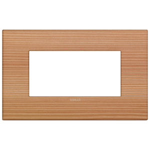Vimar Classic 4M Larch <b>Plate</b> 15x9.6x1.6 Wall <b>Switch</b> Cover - Product Image 1