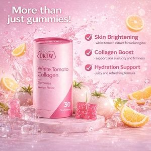 Gomitas Blanqueadoras <span class=keywords><strong>de</strong></span> Colágeno <span class=keywords><strong>de</strong></span> Tomate Blanco OKTW, <span class=keywords><strong>para</strong></span> Aclarar Manchas y Dar Brillo a la Piel, en Stock, Muestras Gratis, Marca Privada OEM - Product Image 2