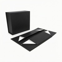 Caja Plegable de Cartón Rígido Ecológica de Lujo con Grabado en Relieve para Zapatillas, Botas, Velas, Empaque Personalizado con Logotipo de Marca y Cierre Magnético