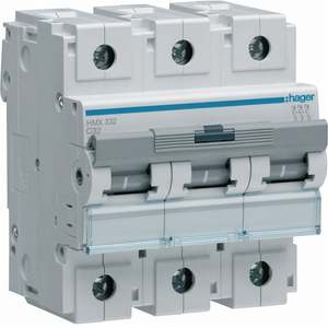 HMX332 Personalizzabile con Interruttore Automatico Hagers HMX325 50 kA 32 3P c 4.5m - Product Image 1