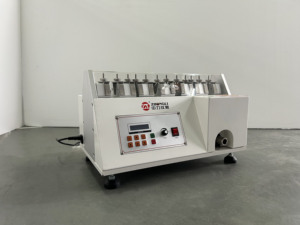 เครื่องทดสอบความยืดหยุ่นของวัสดุแบบยืดหยุ่นได้ตามมาตรฐาน ISO 230344 สำหรับทดสอบการยืดของหนัง - Product Image 2