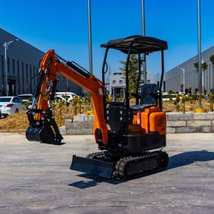 حفارات زراعية 1 طن ، أسنان دلو 15 "، ملحقات الكسارة الصغيرة ، محرك الكوبوتا Epa - Product Image 6