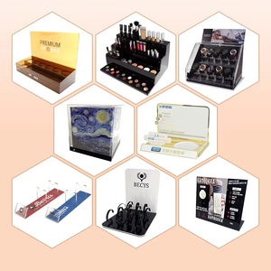 Xách Tay 3-Kệ Rõ Ràng Acrylic Nhự<span class=keywords><strong>a</strong></span> Hiển Thị Hộp Cho Showcase Treo Tường Trong Suốt Trong Nhà Lucite Hiển Thị Tủ Với Cử<span class=keywords><strong>a</strong></span> - Product Image 3