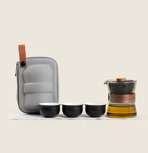 <span class=keywords><strong>ชุด</strong></span>น้ำชาพกพาอเนกประสงค์ 7 ออนซ์ รุ่นโมเดิร์น ทำจากเซรามิกพอร์ซเลน พร้อมกาน้ำ<span class=keywords><strong>ชา</strong></span>แบบหมุนได้ ตัวกรองแบบหมุนได้ สำหรับ<span class=keywords><strong>ชง</strong></span><span class=keywords><strong>ชา</strong></span><span class=keywords><strong>จีน</strong></span>กงฟูและกาแฟ - Product Image 6