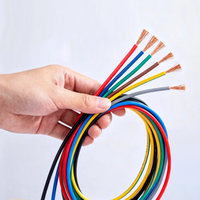 Câble d'alimentation isolé pour VR, fil souple en PVC, conducteur toronné basse tension, fil électrique industriel monobrin
