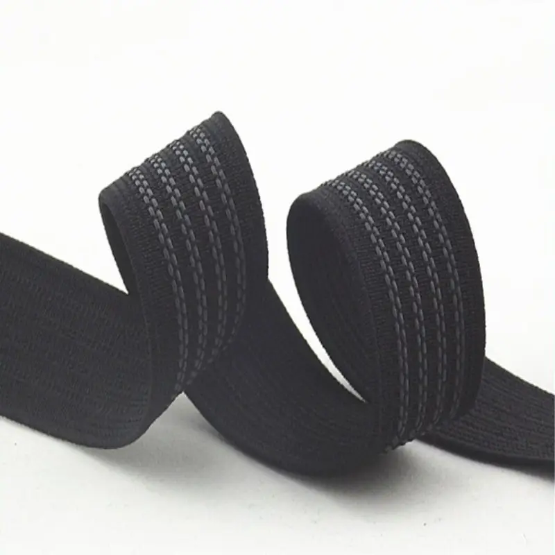 Custom antiderrapante cinto elástico carregamento terno protetor patins terno elástico látex cinta elástica