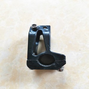 Tige de guidon de vélo de montagne 31,8 mm en alliage d'aluminium usiné CNC, haute résistance, noire, pour guidon 29,6 31,0 mm - Product Image 1