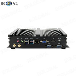 EGLOBAL Intel Core I3 I5 I7 Fanless Industrial Computer Full Aluminum Metal Case Industrial Mini PC Cheap - Product Image 5