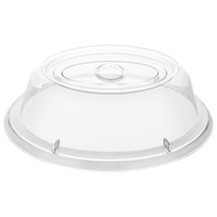 Couvre-plat ovale transparent pour service traiteur, outil spécialisé en polycarbonate (PC)