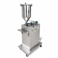 Machine de remplissage quantitative pneumatique verticale de haute précision pour liquides et pâtes cosmétiques